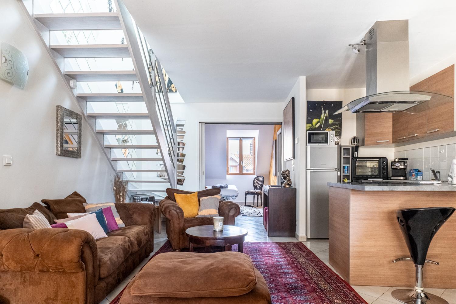 אנסי Carnot Duplex, Spacieux 3 Pieces Avec 2 Chambres Sur Les Rue Pietonnes מראה חיצוני תמונה